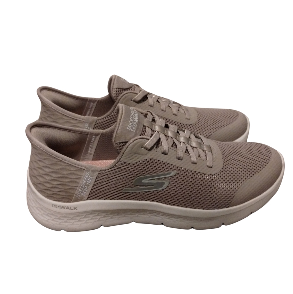 Skechers Taupe Athletic Shoes